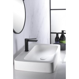 Monomando Lavabo Dinamarca Negro Mate [BDR031-1NG]