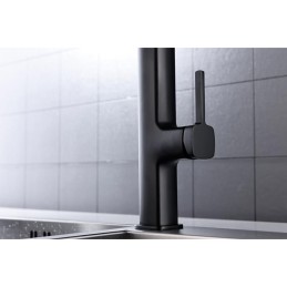 Grifería de Cocina Menorca Negro Mate [GCE019/NG]