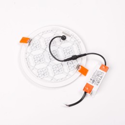 Placa LED 22W 1597Lm 4000ºK Circular sin Marco 40.000H [LUM-NSDL-R185-W]