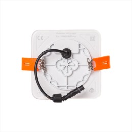 Placa LED 8W 619Lm 4000ºK Cuadrado sin Marco 40.000H [LUM-NSDL-S100-W]