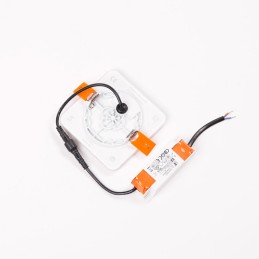 Placa LED 8W 619Lm 4000ºK Cuadrado sin Marco 40.000H [LUM-NSDL-S100-W]