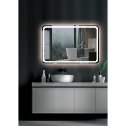 Espejo Iluminado Baño \"Austria\" 120Cm Blanco Frío [LIMEX-AUST012/120]
