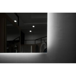 Espejo Iluminado Baño \"Italia\" 100Cm Blanco Frío Sensor Antivaho/On-Off [LIMEX-ITAL007/10070]