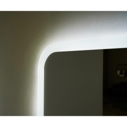 Espejo Iluminado Baño \"Praga\" 80Cm Blanco Frío Sensor Antivaho/On-Off [LIMEX-PRAG014/80]