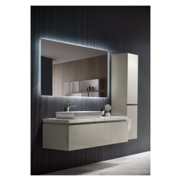 Espejo Iluminado Baño \"Suecia\" 120Cm Blanco Frío [LIMEX-SUEC006/120]