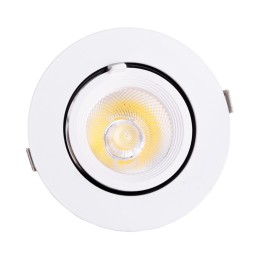 Foco Downlight LED 20W 2000Lm 4000ºK Circular Orientable 40.000H [HO-COB-C-OR-20W-W]