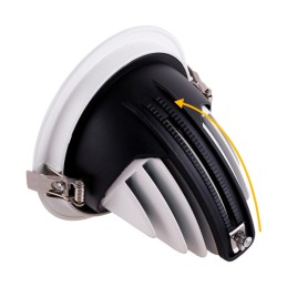 Foco Downlight LED 30W 3000Lm 4000ºK Circular Orientable 40.000H [HO-COB-C-OR-30W-W]