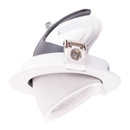 Foco Downlight LED 7W 700Lm 4000ºK Circular Orientable 40.000H [HO-COB-C-C-OR-7W-W]