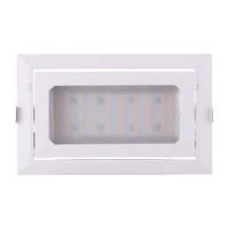 Foco Downlight LED 40W 4000Lm 4000ºK Rectangular Orientable 40.000H [HO-COB-R-OR-40W-W]