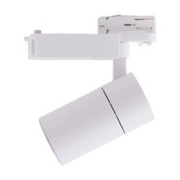 Foco de Carril LED  30W 2700Lm CRI90 4200ºK Trifásico 40.000H Antideslumbrante  [HO-FC-30W-AD-W-W]