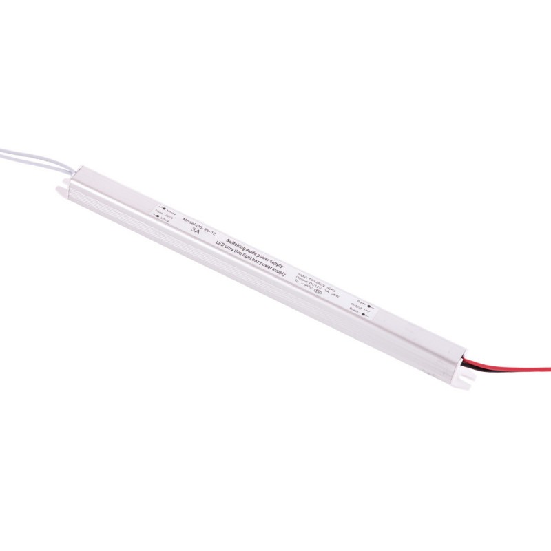 Transformador LED Ultrafina  36W 12VDC_110V-220V/AC IP21 [CP-36-12_220 IP21]