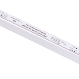 Transformador LED Ultrafina  72W 12VDC_110V-220V/AC IP21 [CP-72-12_220 IP21]