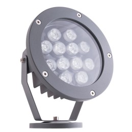 Foco LED Jardines \"Limassol\" 12W 1100Lm 6000ºK 50.000H [SL-CPD05-12W-CW]