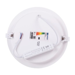 Placa LED 18W 2381Lm 6500ºK 30000H [WR-HLPC-RR-18W-CW]