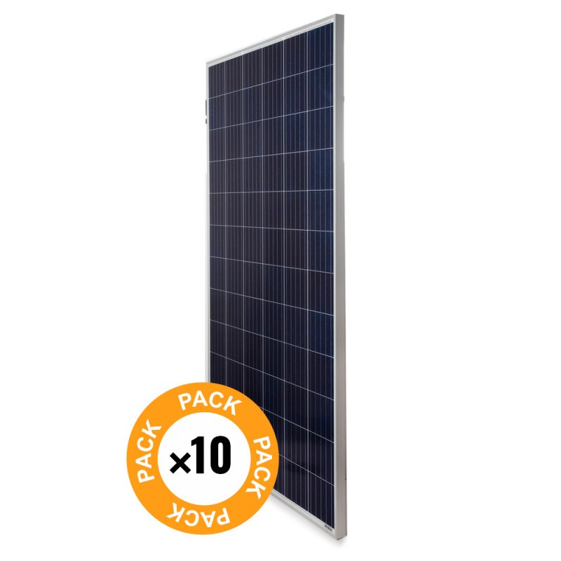 Pack 10 Panel AS SOLAR 500W Monocristalino 144 CÉLULAS Tier 1