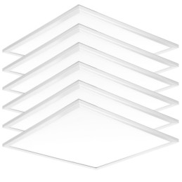 Pack 6 Panel LED 40W 4.000Lm 6000ºK 60x60Cm Enrejado UGR19 40.000H [HO-PG-600x600-40W-CW-PK6]