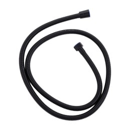 Conjunto Ducha Latón/Zinc - Acero Inoxidable- ABS, Negro, Agua Caliente-Fría, Monomando [QLI-FA-3019]