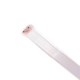 Manguera LED \"Neon Flex\" 6W 6000ºK 24V 8x18mm Doble 120xSMD2835 6W/M x1M 40.000H - Corte 5CM[WR-NS-PVC-8x18D-220-5CM-CW]-Blan