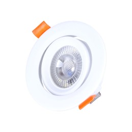 Pack 20 Downlights Redondo LED 7W 600Lm 4200ºK 38º 40.000H [HO-IN-DL7W-W-PK20]