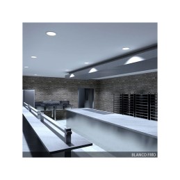 Pack 4 Downlights LED 24W 2.160Lm 6000ºK IP65 Baños/Cocinas 50.000H [SL-DLFS06-24W-CW-PK4]