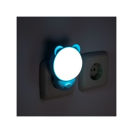 Pack 2 Lampara nocturna de pared LED Infantil quitamiedos y recargable \"Bear\"