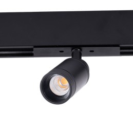 Luminaria LED Mini 10W 1000Lm CRI90 4200ºK Carril Magnético 40.000H [HO-MGCTRACK-10W-W]