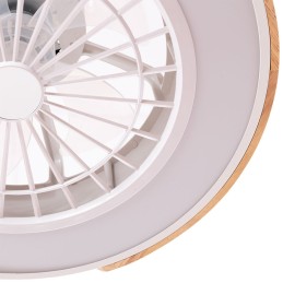 Ventilador de Techo 36W 1800Lm Iluminación LED CCT Variable Control Remoto 50.000H - Blanco [HO-LEDFAN-10-W]