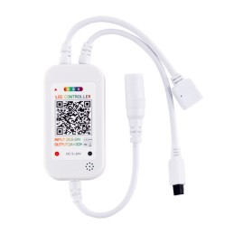 Kit Tira 36W 1.500Lm 150 LEDs 5 metros RGB Blister Transformador, Controlador, Control Bluetooth IP25 40.000H [CA-KITRGB-5M]