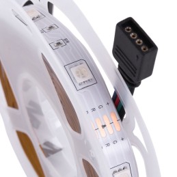 Kit Tira 36W 1.500Lm 150 LEDs 5 metros RGB Blister Transformador, Controlador, Control Bluetooth IP25 40.000H [CA-KITRGB-5M]