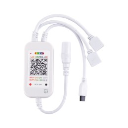 Kit Tira 72W 3.000Lm 300 LEDs 10 metros RGB Blister Transformador, Controlador, Control Bluetooth IP25 40.000H [CA-KITRGB-10M]