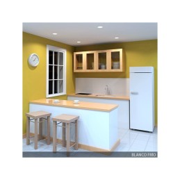 Placa LED 9W 720Lm P.F. 0.99 Marco Blanco 230V AC