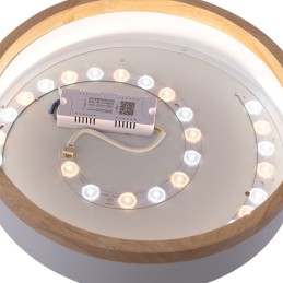 Plafón LED 27W 2.700Lm Redondo BiColor \"Maria\" CCT Seleccionable 40.000H [HO-CCT-LED05]