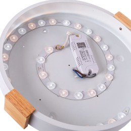 Plafón LED 27W 2.700Lm Redondo BiColor \"Sofia\" CCT Seleccionable 40.000H [HO-CCT-LED38]