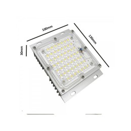 Módulo Óptico LED 40W 5.400Lm Bridgelux  para Farola 60,000H
