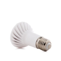 Bombilla LED E27 7W 560Lm 6000ºK Cerámica R63 40.000H [HO-7W-R63-E27-CW]