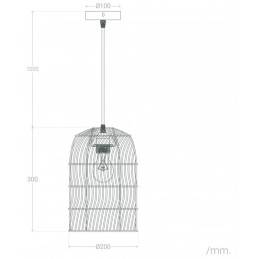 Lámpara Colgante \"Cotia\" [SKD-P80030]