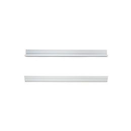 Perfíl Iluminación Escaleras - Gomas Antideslizantes - Difusor Opal x 1M