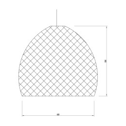 Lámpara Colgante \"Avondale\" [SKD-P80043]