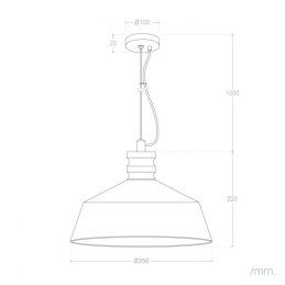Lámpara Colgante \"Madan\" [SKD-P80019]