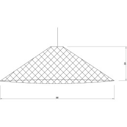 Lámpara Colgante \"Vizianagaram\" [SKD-P80028]