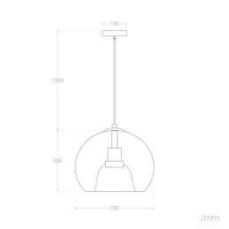Lámpara Colgante \"Hialeah\" [SKD-P80005]