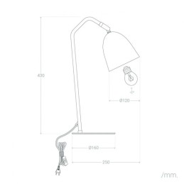 Lámpara de Mesa \"Al Jubayl\" [SKD-T1002]