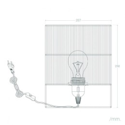 Lámpara de Mesa \"Bayamo\" [SKD-T1019]
