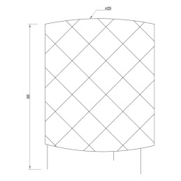 Lámpara de Mesa \"Shakhty\" [SKD-T1009]