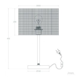 Lámpara de Mesa \"Pakdasht\" [SKD-T1011]