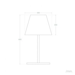 Lámpara de Mesa \"Ibb\" [SKD-T1015]