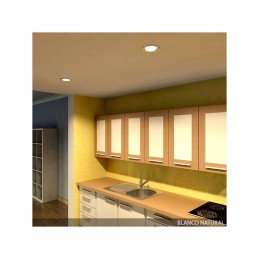 Foco Downlight LED 12W 1.100Lm 6000ºK 40.000H [PCE-DL12W-CW]