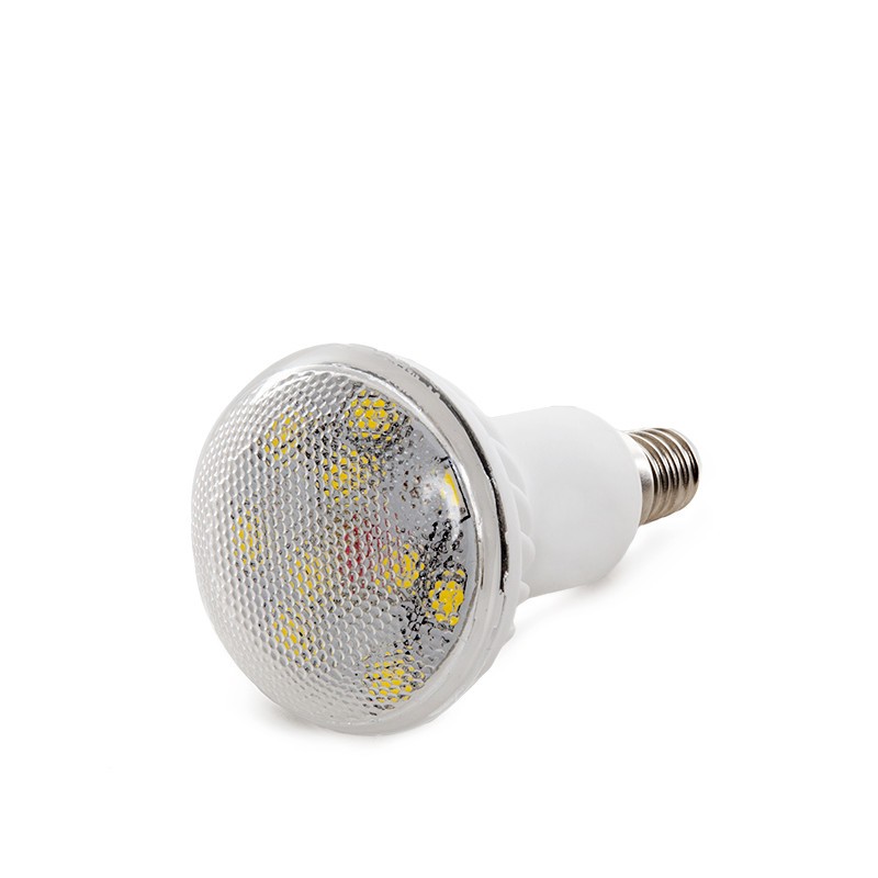 Bombilla LED E14 5W 400Lm 6000ºK Cerámica R50 40.000H [HO-5W-R50-E14-CW]