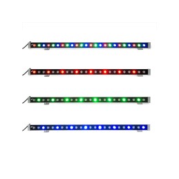 Bañador de Pared LED 24W IP65 RGB Mando 40.000H [NE-BN-24W-RGB]
