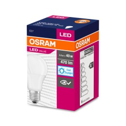 Ledvance/Osram Bombilla LED \"Classic\" E27 4,9W 470Lm 6500K 200º IP20